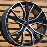 R22x10  5X112  ET  21  66.5  B5131  (FBX133)  Black Polished (MB)  For AUD  (Z5)  (HYBRID FORGED)