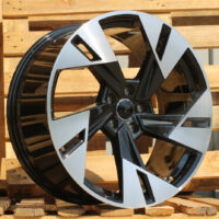 R20x9  5X112  ET  38  66.5  I5640  Black Polished (MB)  For AUD  (P2)  ((AKC 125 Eur))