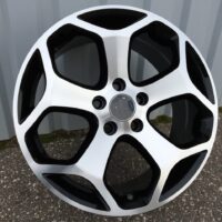 R17x7.5  5X108  ET  50  63.4  QC507  Black Polished+Powder Coating (MBPC)  For FORD  (R)