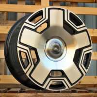 R22x10  5X130  ET  35  84.1  F3053  (BYF3053)  Black Polished (MB)  For MER  (Z1)  (HYBRID FORGED Monoblock)