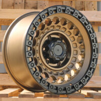 R18x9  6X139.7  ET  0  110.1  JT220  Bronze+Polished Lip (YYPL)  For 4X4  (K3)