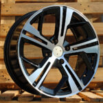 R16x7  4X108  ET  25  65.1  Y1206  Black Polished (MB)  For PEUG  (D5+P2)  ((AKC 70 Eur))
