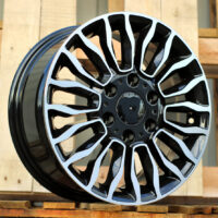 R16x7  6X130  ET  50  84.1  B2419  Black Polished (MB)  For MER  (Z2)