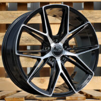 R18x8  5X110  ET  28  65.1  HX043  Black Polished (MB)  For HAXER  (K4)