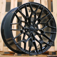 R20x8.5  5X112  ET  26  66.6  I0384  (FBX251)  Black (BL)  For BMW  (K7)  (HYBRID FORGED Rear+Front)