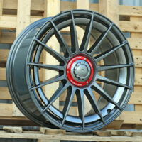 R19x8.5  5X112  ET  40  66.5  FBX298  Gun Metal (GM)  For RACIN  (Z7)  (HYBRID FORGED Style OZ)