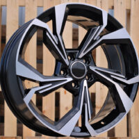 R19x8  5X112  ET  35  66.5  B5893  (IN5534)  Black Polished (MB)  For AUD  (P2+K7)