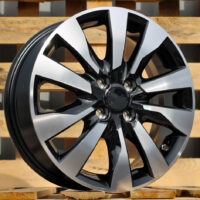 R16x6  4X100  ET  45  60.1  W1785  Black Polished (MB)  For RACIN  (Z5)