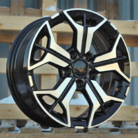 R16x6.5  5X114.3  ET  40  67.1  B5846  Black Polished (MB)  For KIA  (Z7)