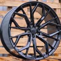 R22x9  5X112  ET  30  66.5  HX041  Black (BL)  For HAXER  (P1+K7+Z5+M)  (Rear+Front)