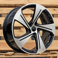 R19x8  5X112  ET  49  57.1  YS1270  Black Polished (MB)  For AUD  (P)  (HYBRID FORGED New Model)