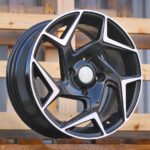 R15x6.5  4X108  ET  40  63.3  XE172  (BK5577)  Black Polished (MB)  For FORD  (K2)
