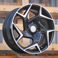 R16x6.5  4X108  ET  47  63.3  XE172  Black Polished (MB)  For FORD  (K4)