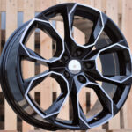 R16x6.5  5X112  ET  46  57.1  SK516  (BK5278)  Black Polished (MB)  For SKODA  (P)  ())