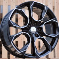 R19x8.5  5X112  ET  40  57.1  SK516  (IN5474)  Black Polished (MB)  For SKODA  (M)