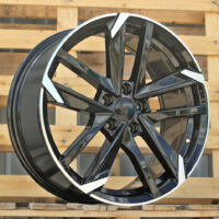 R16x7  4X108  ET  30  65.1  XE170  (BK5788)  Black Polished (MB)  For PEUG  (D5)