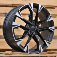 R19x8  5X112  ET  40  57.1  YF1150  Black Polished Half Matt (MBHM)  For CUPRA  (K8)  (HYBRID FORGED)