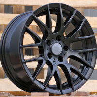 R18x8  5X120  ET  34  72.6  BY956  Black Half Matt (BLHM)  For BMW  (Z3+Z6)  (Rear+Front)