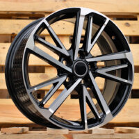 R18x8  5X114.3  ET  50  60.1  FBX255  Black Polished (MB)  For TOYOT  (K7)  (HYBRID FORGED)