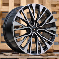 R18x8  5X112  ET  39  66.5  F733  (F8733)  Black Polished (MB)  For AUD  (Z3)  (HYBRID FORGED New Model)