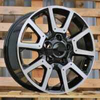 R20x8.5  5X150  ET  55  110.1  B1380  Black Polished (MB)  For 4X4  (K3)