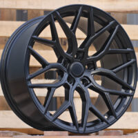 R19x9.5  5X120  ET  40  72.6  H4101  (BY1920)  Black Half Matt (BLHM)  For RACIN  (Z3)  (Vossen Style Front+Rear)