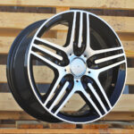 R16x7.5  5X112  ET  35  66.6  DW202  (BK146)  Black Polished (MB)  For MER  (R)  ((AKC 65 Eur))