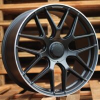 R22x10  5X130  ET  36  84.1  B5318  (IN7040)  Black Half Matt+Polished Lip (BLHMPL)  For MER  (P1+K7)