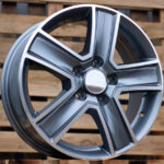 R15x6.5  5X130  ET  50  84.1  BK473  Grey Polished (MG)  For MER  (R)  ((max 1250kg))