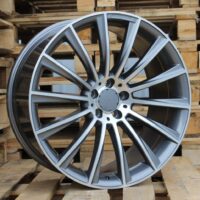 R22x9  5X112  ET  38  66.6  B1048  (A1307)  Grey Polished (MG)  For MER  (N2)  ((AKC 150 Eur))