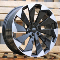 R21x9  5X112  ET  42  57.1  I1141  Black Polished (MB)  For SKODA  (K7)  (Enyaq (Front+Rear))