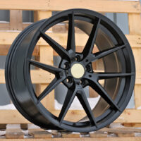 R20x8.5  5X112  ET  25  66.6  B1416  (FBX124)  Satin Black (SB)  For BMW  (P2)  (HYBRID FORGED Rear+Front)