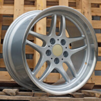R18x8  5X120  ET  20  74.1  A5913  (FBX121)  Silver+Polished Lip (SP)  For BMW  (M+Z5)  (HYBRID FORGED Rear+Front)