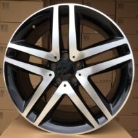 R19x8  5X112  ET  52  66.6  XFE69  Black Polished (MB)  For MER  (P2)  ((Max load 980kg))