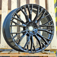 R22x9.5  5X112  ET  35  66.6  3S1111  (FBX269)  Black (BL)  For BMW  (M)  (HYBRID FORGED Rear+Front)