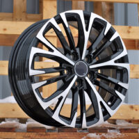 R18x7  5X114.3  ET  50  60.1  IN3515F  Black Polished (MB)  For TOYOT  (Z7)  (HYBRID FORGED Yaris Cross)