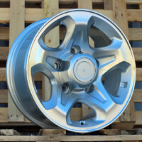 R16x7  5X150  ET  0  110.1  JT296  Machined Silver (MS)  For 4X4  (K3)