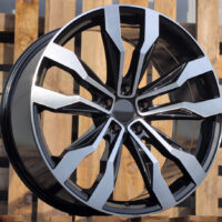 R20x8.5  5X112  ET  38  57.1  B5333  (IN5389)  Black Polished (MB)  For VW  (Z5+K8)