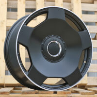 R20x9.5  5X130  ET  35  84.1  BYF3111  Black Half Matt+Polished Lip (BLHMPL)  For MER  (Z1)  (HYBRID FORGED)