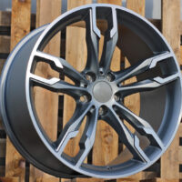 R20x8.5  5X112  ET  27  66.6  XE169  Grey Polished Half Matt (MGHM)  For BMW  (P)  (Rear+Front)