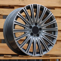 R18x8  5X112  ET  43  66.6  FBX210  Grey Polished (MG)  For MER  (Z5)  ((AKC 95 Eur) HYBRID FORGED)