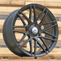 R16x5.5  3X112  ET  30  57.1  HX013  (E269165503S)  Black Half Matt (BLHM)  For SMART  (R)  (Front)