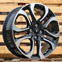 R17x6.5  4X100  ET  45  60.1  L1650  Black Polished (MB)  For RACIN  (P1)