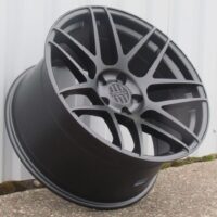 R19x9  5X120  ET  30  72.6  XF995  (HX022)  Black Half Matt (BLHM)  For HAXER  (K4+P1)  (Rear+Front)