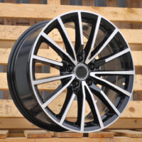 R18x8  5X112  ET  31  66.5  B5246  Black Polished (MB)  For AUD  (K4)