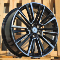 R19x8  5X112  ET  44  57.1  I0361  Black Polished (MB)  For SKODA  (Z6+Z5)