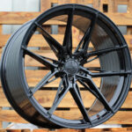 R21x9.5  5X112  ET  32  66.5  HX036F  Black (BL)  For HAXER  (K4)  (HYBRID FORGED (Max Load 900kg.))