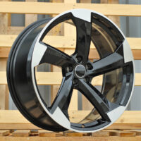 R21x9  5X112  ET  25  66.45  H3388F  Black Polished (MB)  For AUD  (Z3)  (HYBRID FORGED)