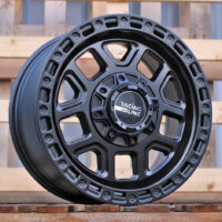 R17x8  10X120/127  ET  30  71.5  B1375  Black Half Matt (BLHM)  For RACIN  (Z1)
