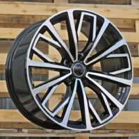 R20x9  5X112  ET  39  66.5  B1453  Black Polished (MB)  For AUD  (Z1+Z3)